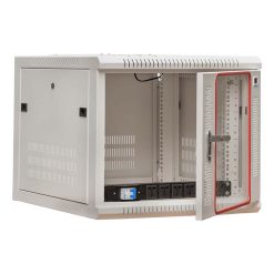 Không gian bên trong tủ rack 10U treo tường maxtel