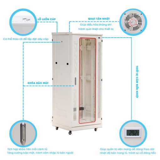 Tính năng nổi bật tủ rack 32U Maxtel
