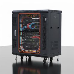 Tủ rack 12UD600 Maxtel – MTR-12U600 trong studio