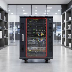 Tủ rack 15u d600 maxtel trong cửa hàng