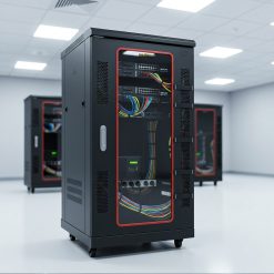 Tủ rack 20U trong bệnh viện hoặc phòng kỹ thuật