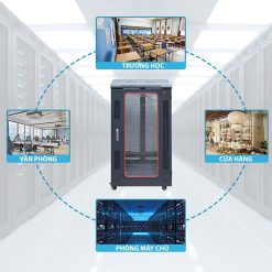 Ứng dụng của tủ rack 20U600 Maxtel