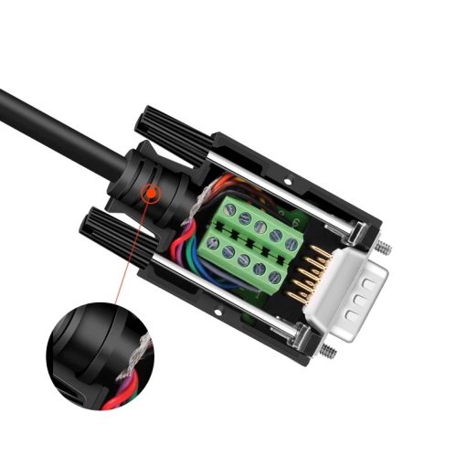 YL-SM01G-9DF Đầu giắc cắm cổng COM không hàn DB9 (2)