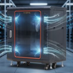 hệ thống tản nhiệt tủ rack 12u400 maxtel