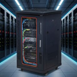 tủ mạng 20u trong phòng dữ liệu