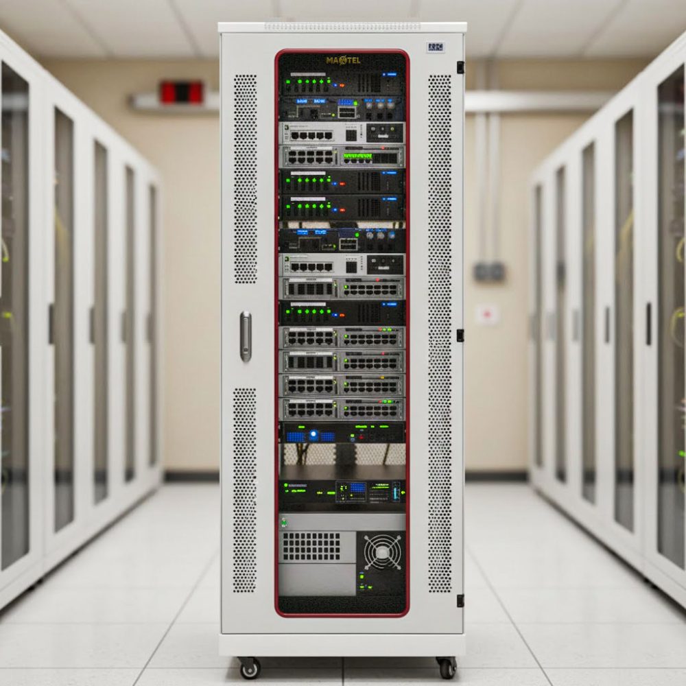 tủ mạng 32u Ứng dụng trong hệ thống NAS và lưu trữ doanh nghiệp