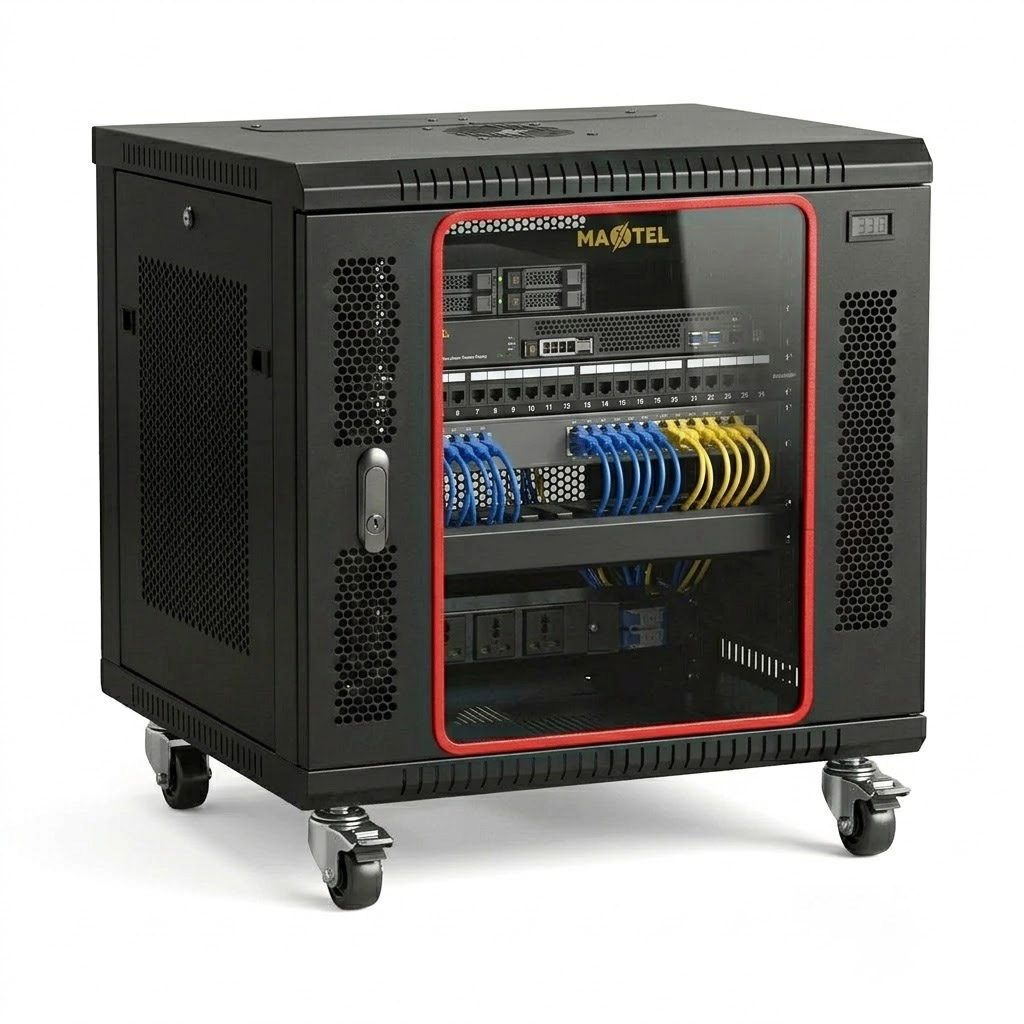 tu-rack-10u-d600-maxtel-mtr-10u600 Tủ rack 10u d600 Maxtel MTR-10U600