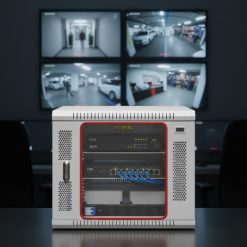 tủ rack 10u maxtel trong hệ thống giám sát