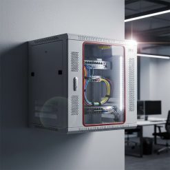 tủ rack 12ud400 màu trắng treo tường