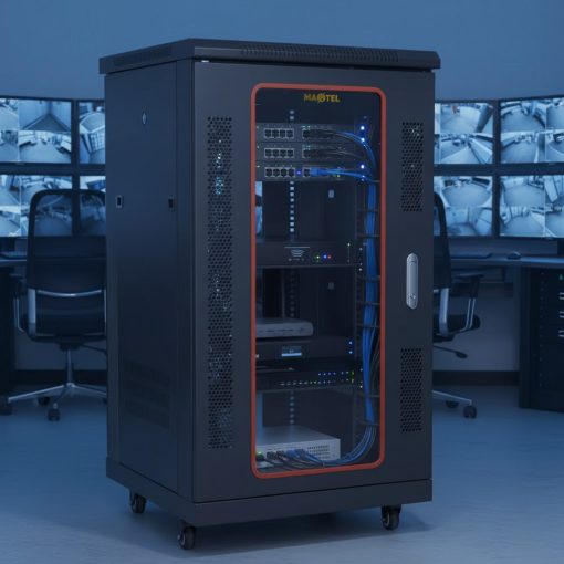 tủ rack 20u d800 trong hệ thống giám sát