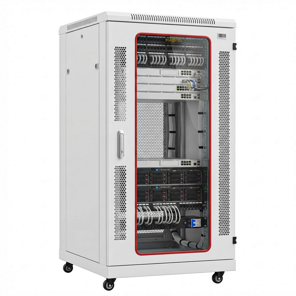 tủ rack 20u maxtel màu trắng tủ rack 20u maxtel màu trắng