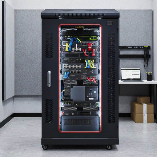 tủ rack 20ud800 Ứng dụng trong hệ thống mạng doanh nghiệp