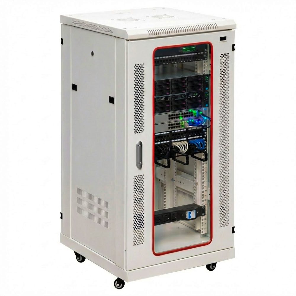 tủ rack 22u maxtel