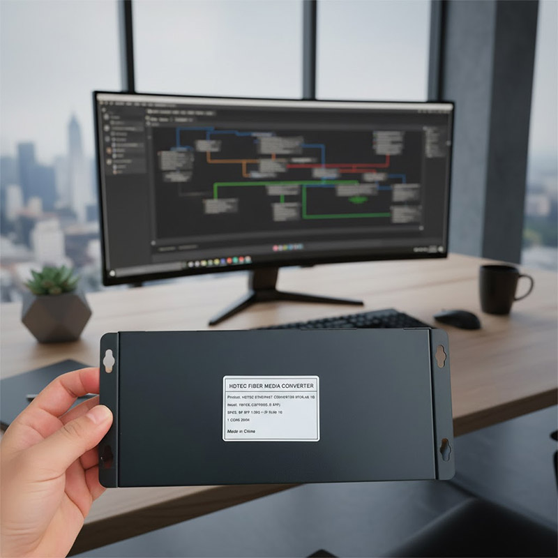 Ảnh thực tế Converter 8 cổng SFP + 2 RJ45 1G HDtec....... Ảnh thực tế Converter 8 cổng SFP + 2 RJ45 1G HDtec.......