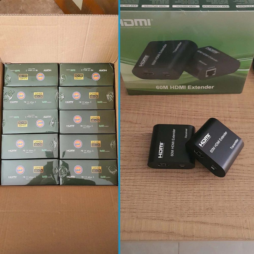 Bộ Mở Rộng HDMI HDTEC EXTENDER 60M 1080P