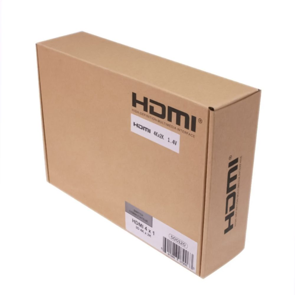 Chuyển HDMI SOFLY (Switch) 4 vào 1 ra có remote (3)