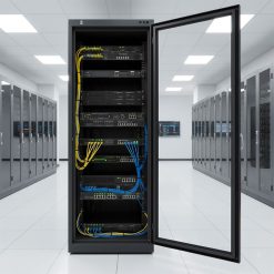 Converter 16 cổng SFP + 8 cổng RJ45 1G HDtec Ứng dụng trong phòng server