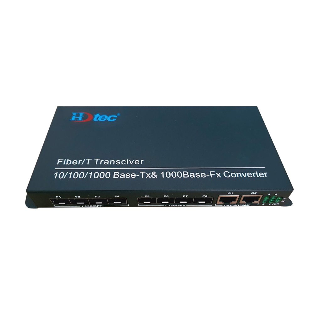 Converter 8 cổng SFP + 2 RJ45 1G HDtec (1)