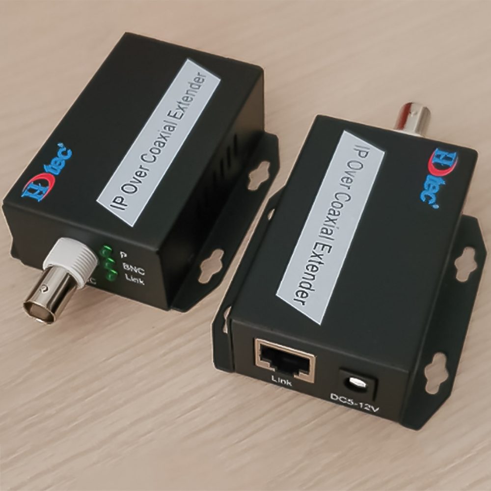 Converter Ethernet dùng cho camera IP chạy trên cáp đồng trục (2)
