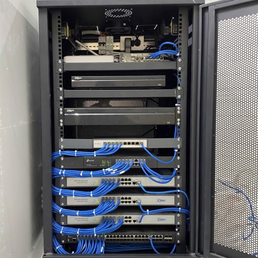 Fiber Network Switch 18 cổng RJ45 1G +2 Slot SFP 1 (2)