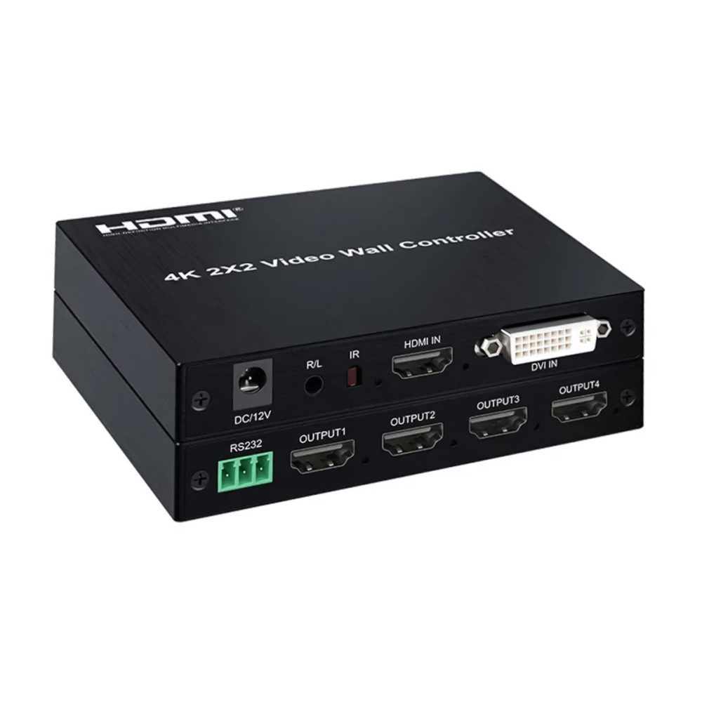 Ghép Màn Hình HDTEC 2x2 Video wall controller (1)