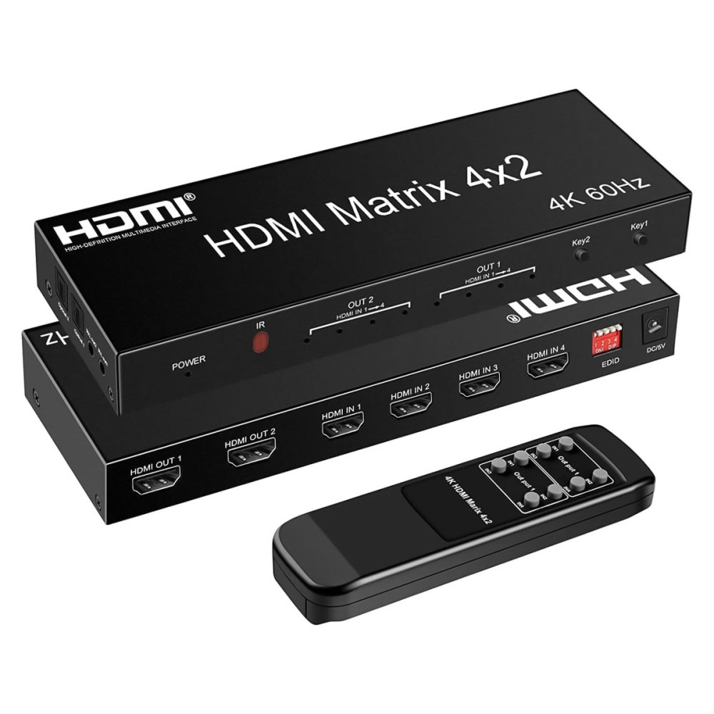 HDMI Matrix HDTEC 4x2 (2)