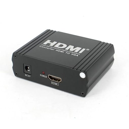 HDMI TO VGA + RL Converter (Bộ chuyển đổi HDMI sang VGA) (1)