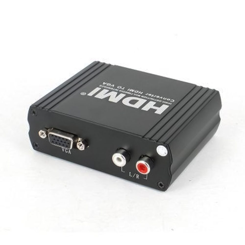 HDMI TO VGA + RL Converter (Bộ chuyển đổi HDMI sang VGA) (2)