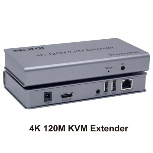 HDTEC HDMI KVM 120M 4K (Có USB, Loop) (Bộ mở rộng HDMI 120m 4K) (1)