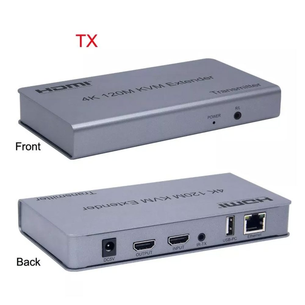 HDTEC HDMI KVM 120M 4K (Có USB, Loop) (Bộ mở rộng HDMI 120m 4K) (8)