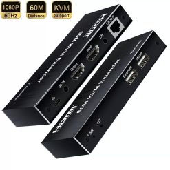 HDTEC HDMI KVM LOOP 60M 1080P (Có USB, Audio, Loop,) (1)