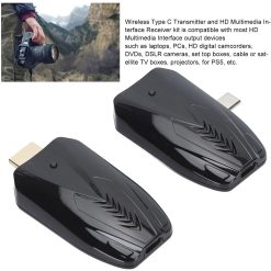 HDTEC WIRELESS TYPE C TO HDMI 150 Mét (bộ mở rộng HDMI không dây cổng Type C) (2)