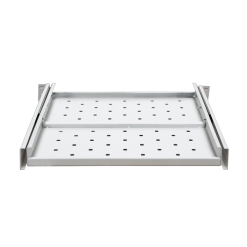 Ảnh chụp chi tiết khay trượt tủ rack 1ud100 Maxtel màu trắng
