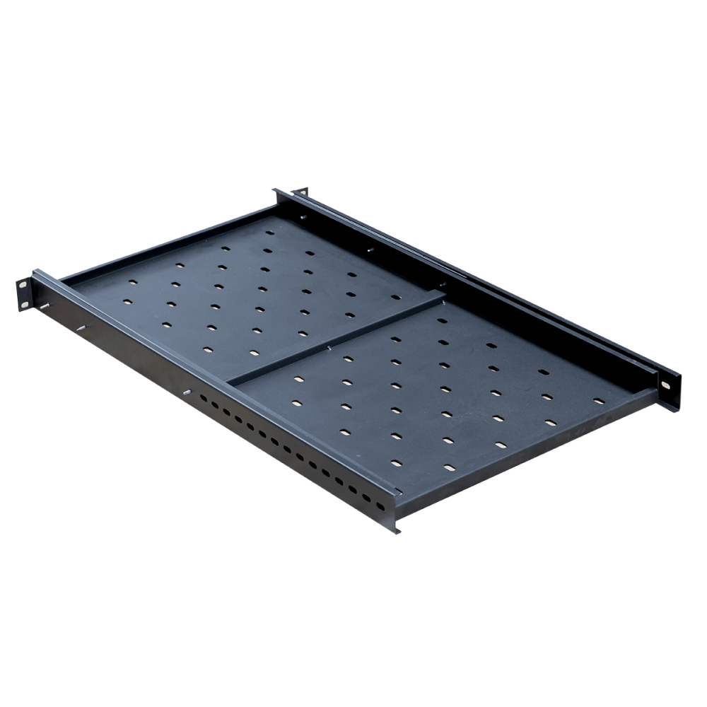 Khay trượt màu đen tủ rack Maxtel 1UD1000