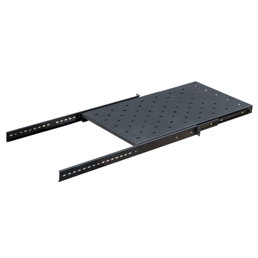 Khay trượt tủ rack 1UD1000 Maxtel màu đen