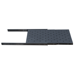 Khay trượt màu đen tủ rack Maxtel 1UD1000