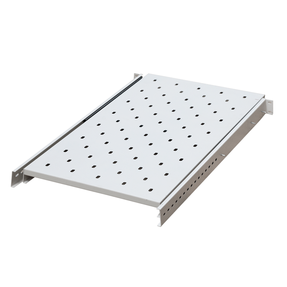 Ảnh chụp khay tủ rack màu trắng 1UD1000 Maxtel