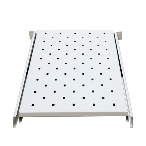 Ảnh chụp chi tiết khay trượt tủ rack 1ud100 Maxtel màu trắng