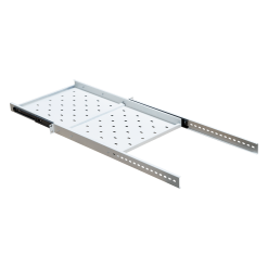 Ảnh chụp khay tủ rack màu trắng 1UD1000 Maxtel
