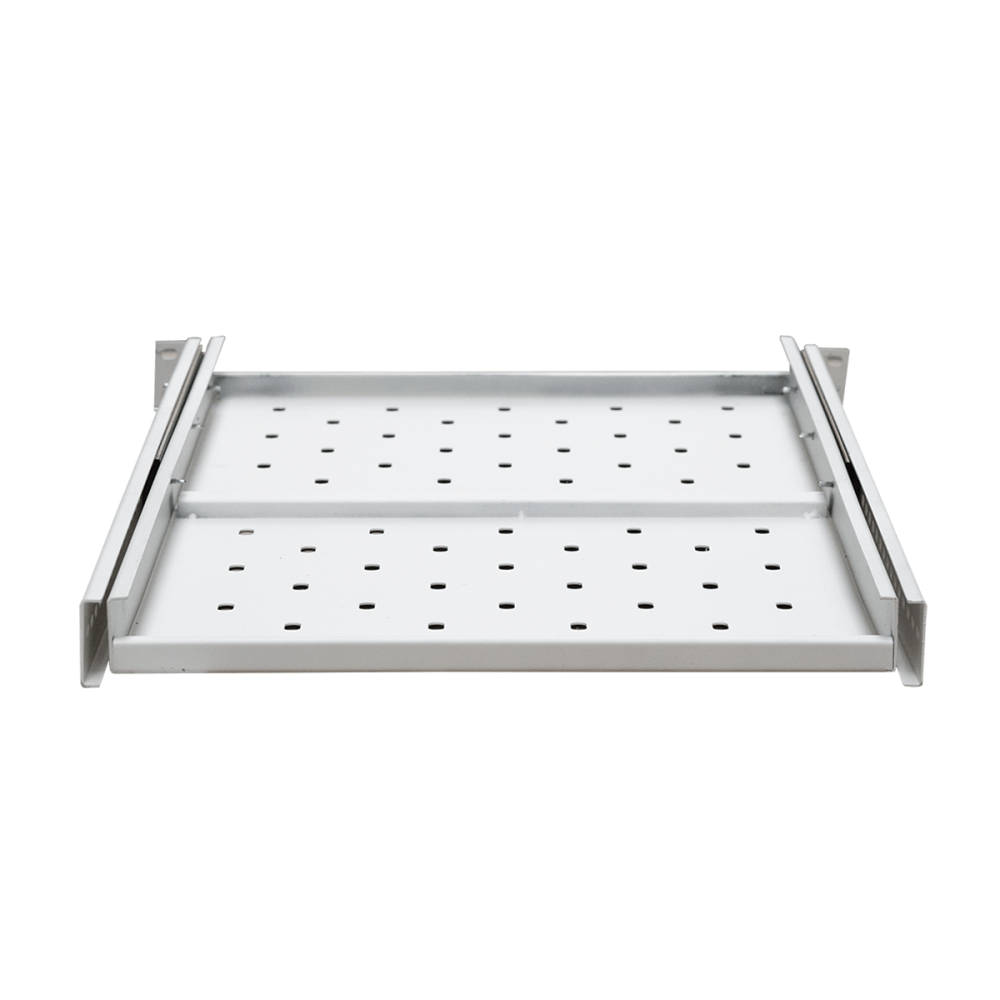 Ảnh chụp khay tủ rack màu trắng 1UD1000 Maxtel