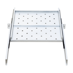 Ảnh chụp chi tiết khay trượt tủ rack 1uD800 Maxtel màu trắng