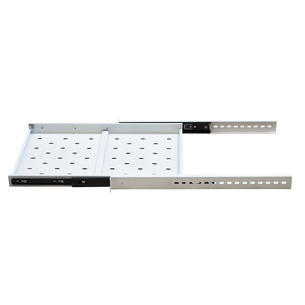 Khay trượt màu trắng tủ rack Maxtel 1UD800