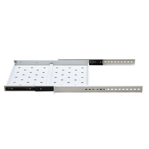 Khay trượt màu trắng tủ rack Maxtel 1UD800