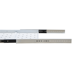 Khay trượt màu trắng tủ rack Maxtel 1UD800