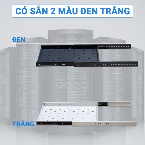 Khay trượt 1UD800 có màu sắc trắng, đen tùy chọn