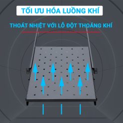 Thiết kế lỗ thoát nhiệt trên khay trượt 1uD1000 Maxtel