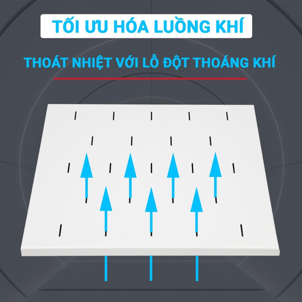 Khay cố định 1uD600 Maxtel có lỗ thoát nhiệt