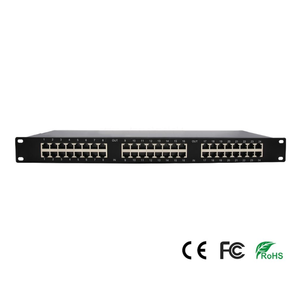 Switch Chống Sét Bảo vệ 24 Cổng Mạng RJ45 100M HDtec (3)