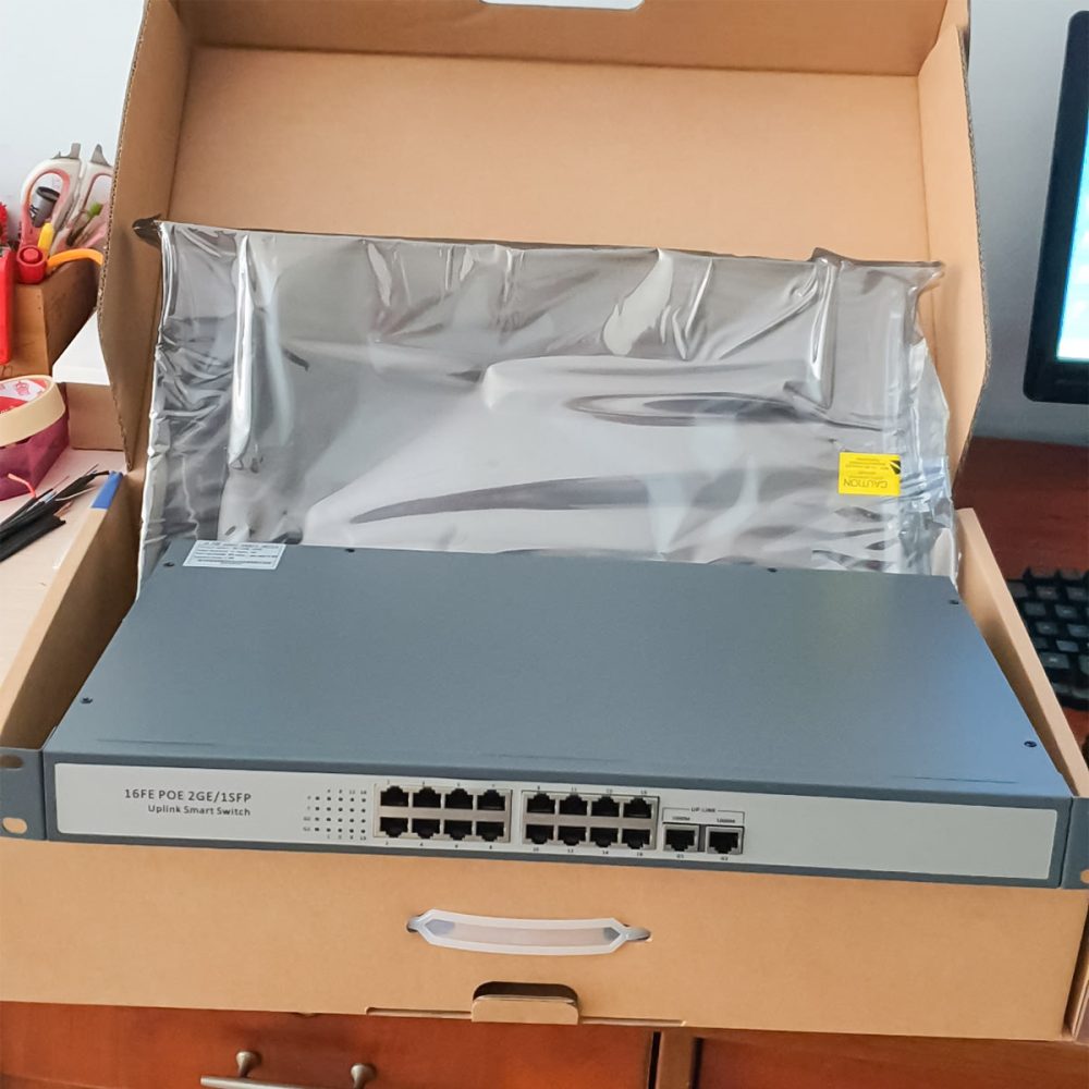 Switch PoE 16 Cổng HDTec dùng cho camera (1)