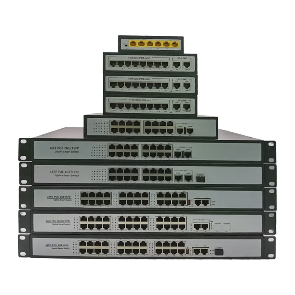 Switch PoE 16 Cổng HDTec dùng cho camera (5)